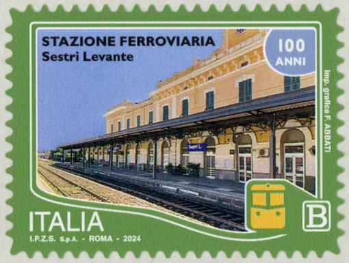 100 years Sestri Levante railway station