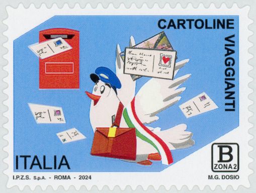 Travelling postcards