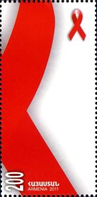 AIDS Ribbon, right