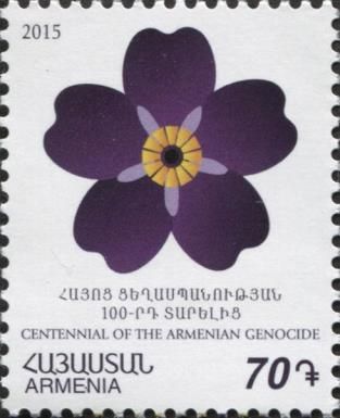 Centenary of the Armenian Genocide - Forget-me-not