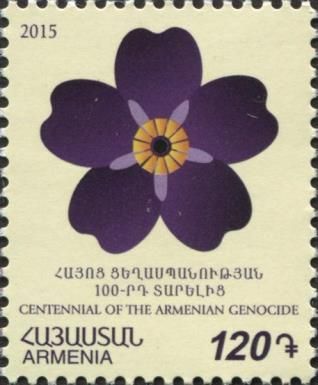 Centenary of the Armenian Genocide - Forget-me-not