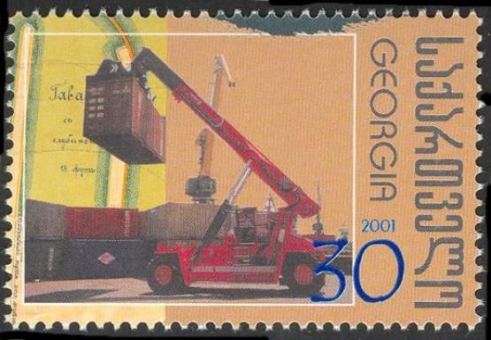 Crane and Container