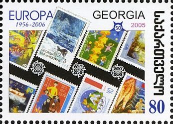 Georgian Europa Stamps
