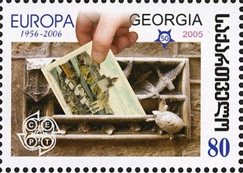 Postcard in Postbox