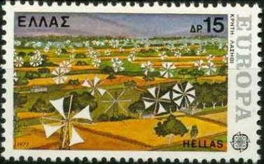 EUROPA/CEPT Sites and Landscapes - Lasithi Plain, Crete