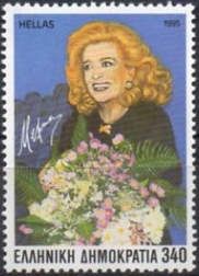 Melina Mercouri - Portrait