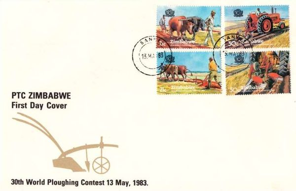 Traditional Plough (left)