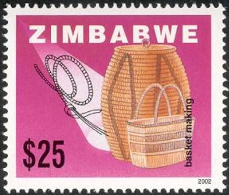Craftmanship in Zimbabwe - Basket making