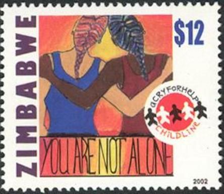 Childline in Zimbabwe - Artwork of Tazivei Makwavarara
