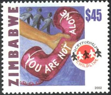 Childline in Zimbabwe - Artwork of Admire Kacheche