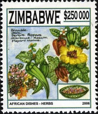 African dishes - Herbs