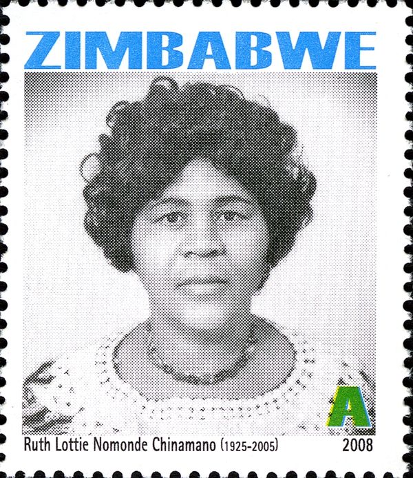 National Heroine - Ruth Lottie Nomonde Chinamano