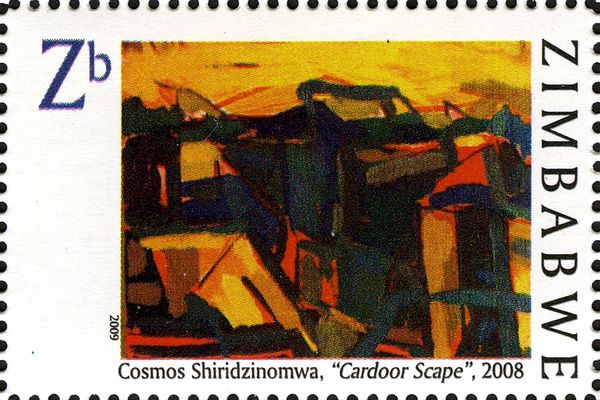 Contemporary Paintings - "Cardoor Scape"