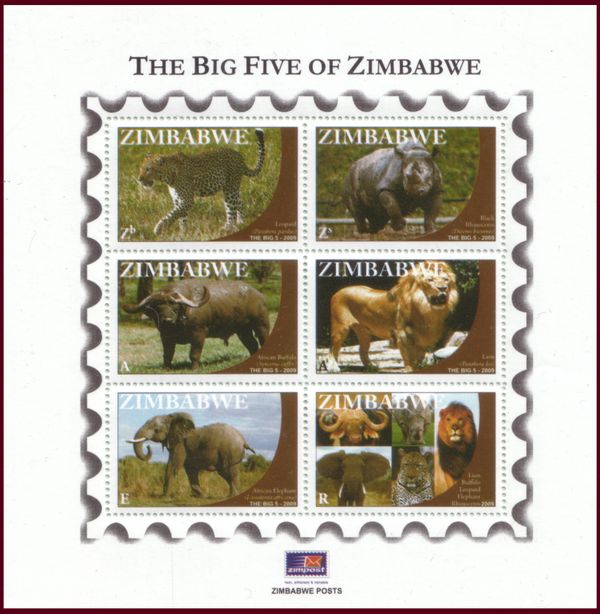 The Big Five of Zimbabwe