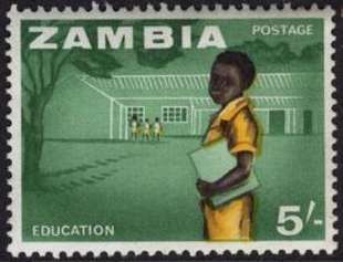 Child outside school