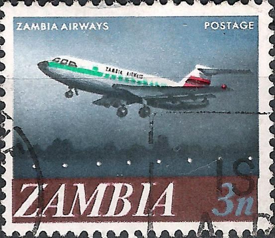 Zambia Airways Vickers VC-10 jetliner