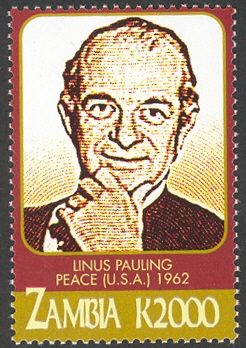 Linus Pauling - Peace (USA) 1962