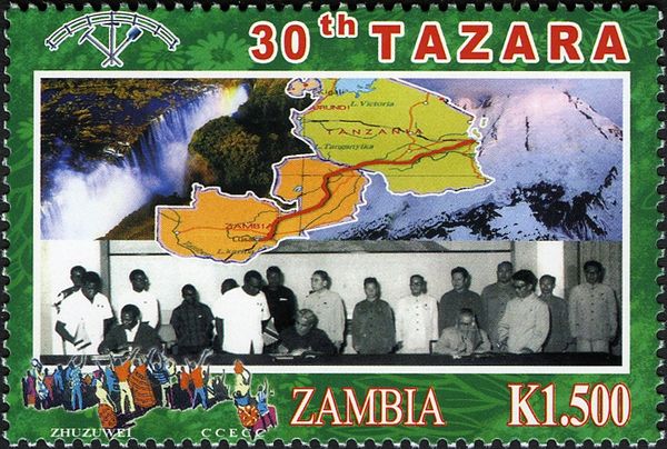 Tazara Railway, 30th anniversary (in 2006)
