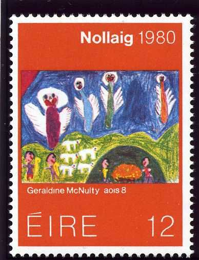 Nativity Scene (painting by Geraldine McNulty)