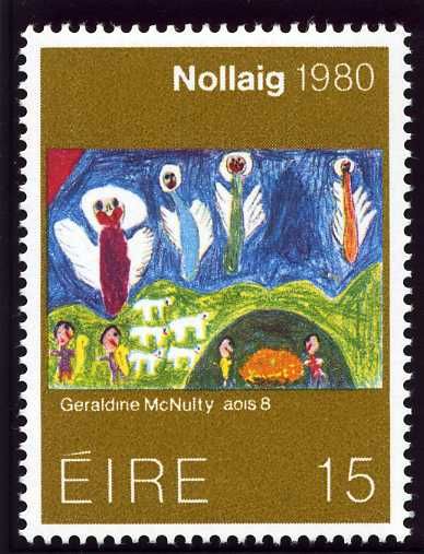 Nativity Scene (painting by Geraldine McNulty)