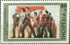 Defend Revolutionary Victories, by Myrteza Fushëkati