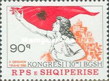 Woman with Book, State Flag, Building