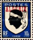 Corse overprinted