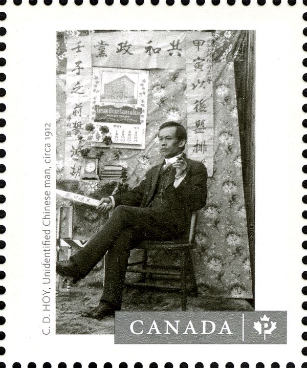 Unidentified Chinese Man, by C. D. Hoy, c. 1912.