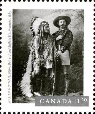William Notman’s Sitting Bull and Buffalo Bill (1885)