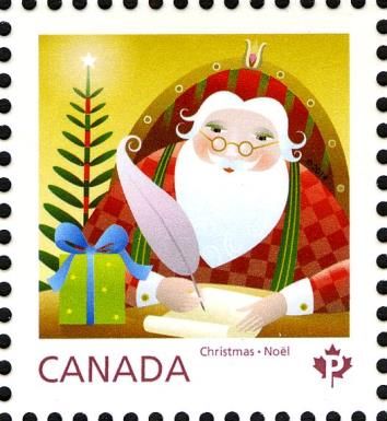 Santa Writting letter