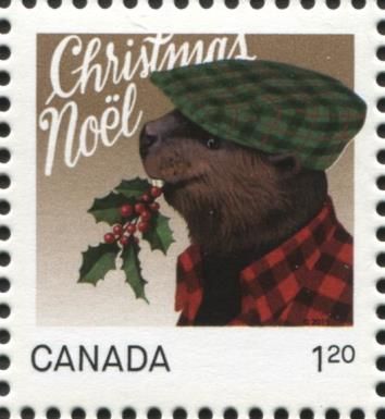 Christmas Animals: Beaver