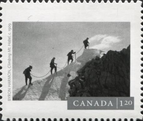 Climbing Mt Habel by Byron Harmon