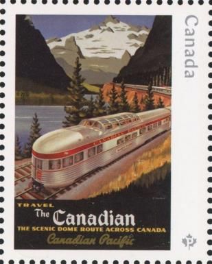 Travel The Canadian, by Roger Couillard, 1955