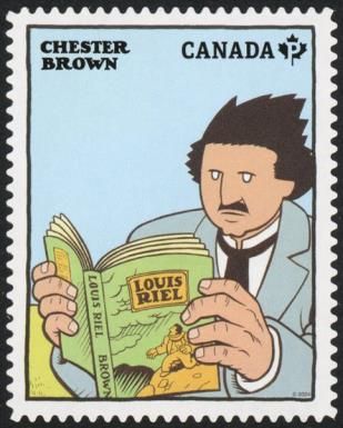 Louis Riel: A Comic-Strip Biography by Chester Brown