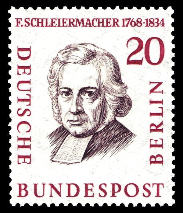 Friedrich Daniel Ernst Schleiermacher (1768-1834)