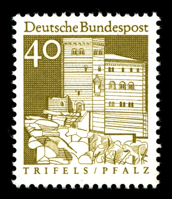 Castle Trifels in the Rhineland-Palatinate
