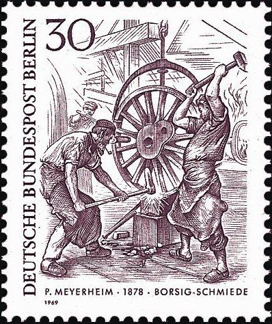 Borsig Fdrge, by P. Meyerheim 1878