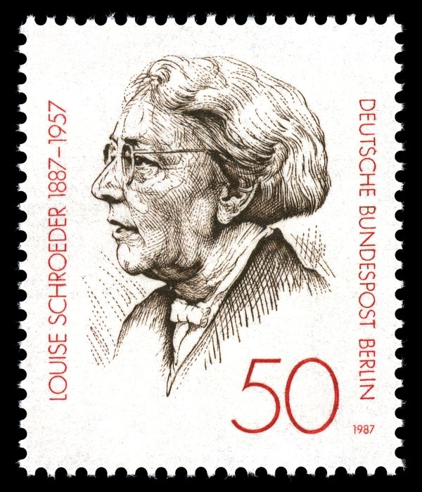 Louise Schroeder (1887-1957) politician