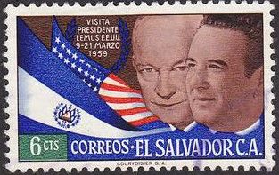 Pres. Eisenhower and Lemus