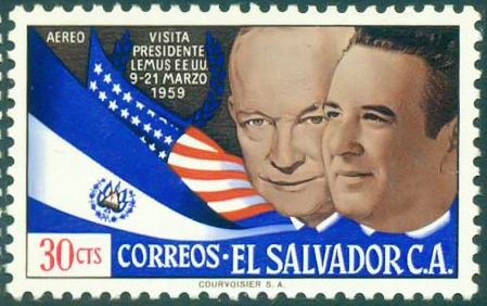Pres. Eisenhower and Lemus