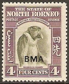 Proboscis Monkey (Nasalis larvatus) - overprinted