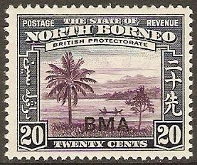 River scene - overprinted
