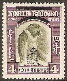 Proboscis Monkey (Nasalis larvatus) - overprinted
