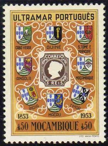 100 years Portuguesian stamps