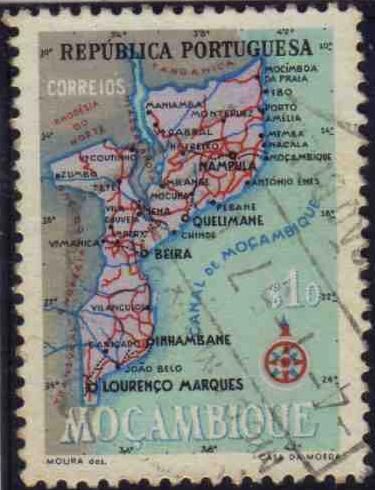 Map of Mocambique