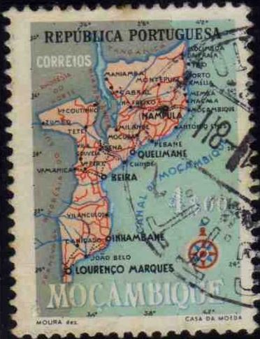 Map of Mocambique