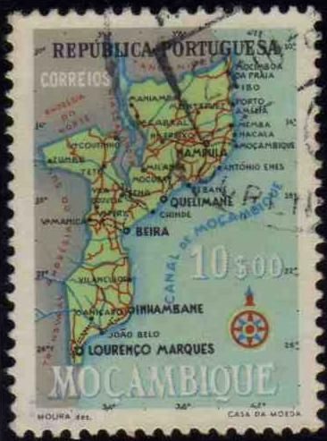 Map of Mocambique