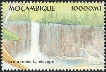 Cretaceous landscape