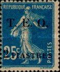 Type Semeuse overprint and Syrian surcharge