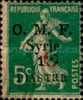 Type Semeuse overprint and Syrian surcharge